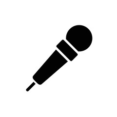 Microphone vector icon, Web design icon. Voice vector icon, Record. Microphone - recording Studio Symbol. Microphone vector icon graphic illustration.