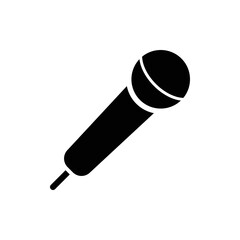 Microphone vector icon, Web design icon. Voice vector icon, Record. Microphone - recording Studio Symbol. Microphone vector icon graphic illustration.