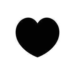 Heart vector icon, Symbol of Love and Valentine's Day. Social love heart icon. Heart icon - Perfect Love symbol. Vector EPS