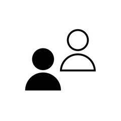 Goup people icon. Vector web design.