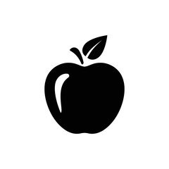Apple vector icon. Apple fruit illustration icon.Web design vector logo. Apple isolated