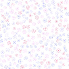 Abstract geometric pattern. Multicolor Figures. Texture for print and Banner. Flat style