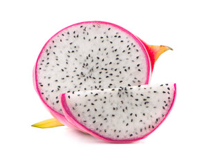 Dragon fruit an isolated on white background