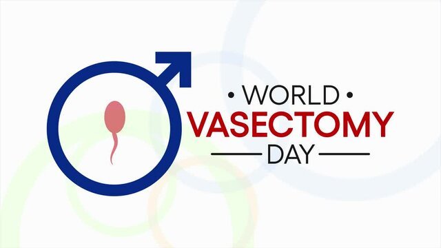World Vasectomy Day is an annual event to raise global awareness of vasectomy as a male oriented solution to prevent unintended pregnancies. observed each year during October. 4k Video animation.