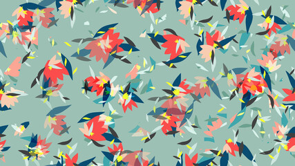 seamless pattern with butterflies