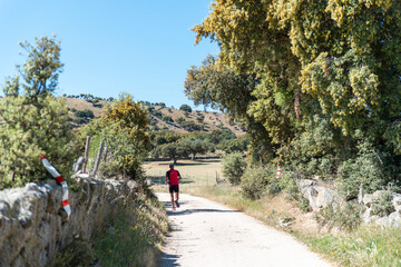 running campo a través en Malpartida Salamanca