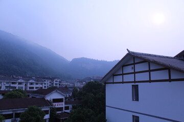 house in the mountains