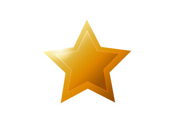 Obraz premium gold star 