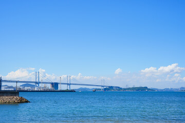 瀬戸大橋 瀬戸内海(香川県坂出市)