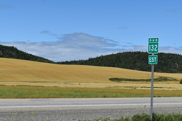 Route 132 in Saint-Fabien-Sur-Mer, Quebec