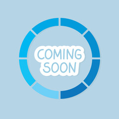 coming soon concept - vector illustration