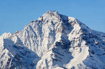 Mount Chaberton is 3,131 meters high and is a mountain in the Cottian Alps located in the French...