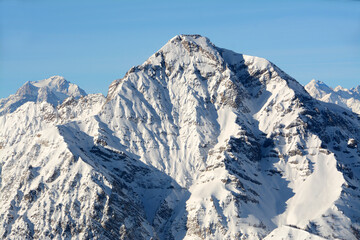 Mount Chaberton is 3,131 meters high and is a mountain in the Cottian Alps located in the French...