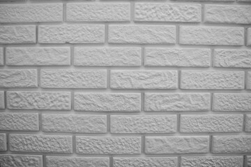 Modern brick wall, grey old texture background