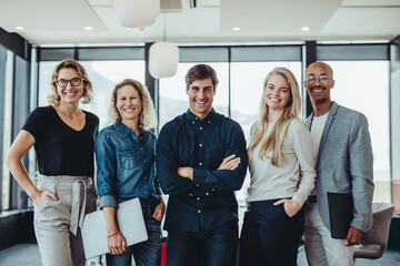 Successful business team - Powered by Adobe