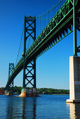 The Bristol Mt Hope Suspension Bridge