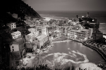 View over Vernazza in Italy