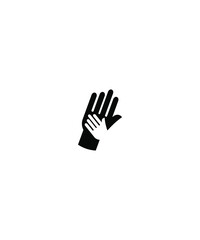 human hand icon,vector best flat icon.