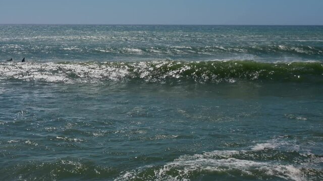 Coxos bay in Ericeira, is part of the world surf reserve in Ericeira Portugal.