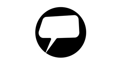 Naklejka premium message icon isolated sign symbol illustration