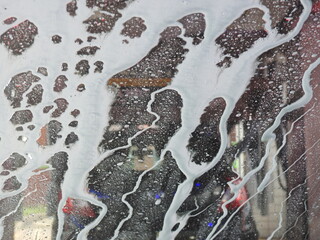 in the car wash