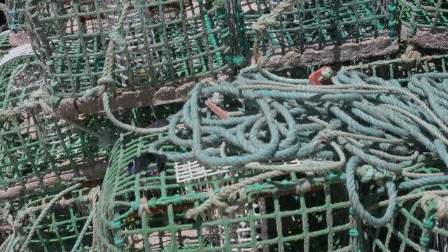 fishing nest for seashell fishing