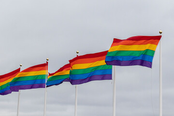 LGBT flags flown in Iceland