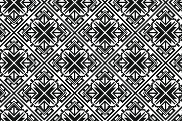 Geometric seamless pattern with lines. Lattice design.