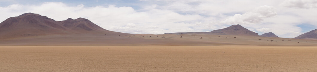 Fototapeta na wymiar Salvador Dalí Desert, also known as Dalí Valley in Bolivia