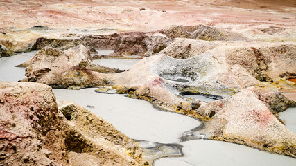 Sol de Manana Geysire in Bolivia