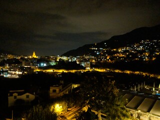 Obraz premium night view of the city