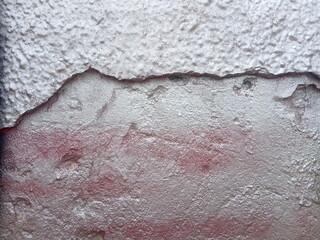silver paint old cracked concrete background, cement wall background 