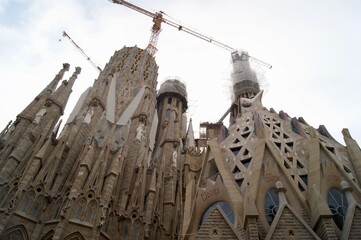 La Sagrada Familia Construction