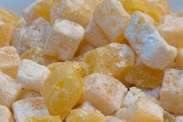 Yellow Lemon Turkish Delight