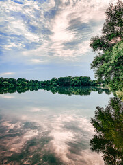 Obraz premium Ein Abend am See 