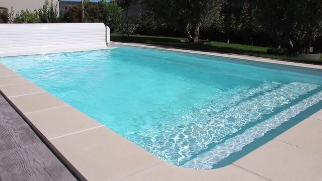 Volet de piscine