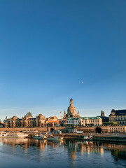 Obraz premium Dresden im Abendlicht