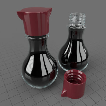 Soy sauce bottles 2