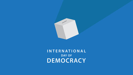 International Day of Democracy. Vector Illustration