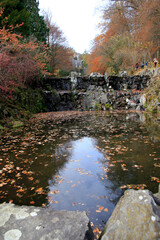 Das Aquadukt des Schloss Wilhelmshoehe in Kassel. Hessen, Deutschland, Europa