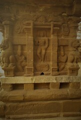 Tamilnadu kanchipuram kailasanathar temple statues