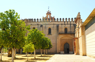 Obraz premium Monastery of San Isidoro del Campo in Santiponce near Seville, Andalusia, Spain