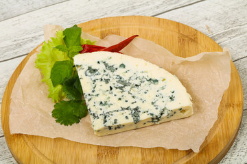 Blue cheese slice