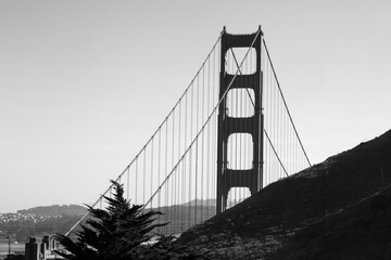 Golden Gate Bridge in San Francisco, California