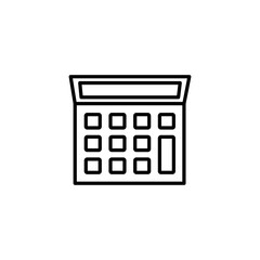 calculator icon design template, vector eps10