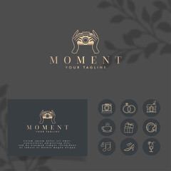 FEMININE MINIMALIST LOGO EDITABLE TEMPLATE