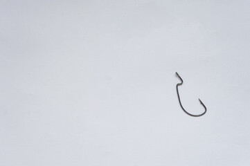  fish hook with shiny bait