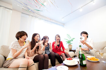 パーティーのお祝い