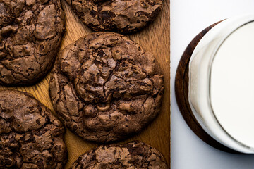 Chocolate Brownie Cookies