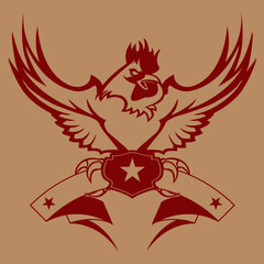 Rooster Banner © apparatus operator